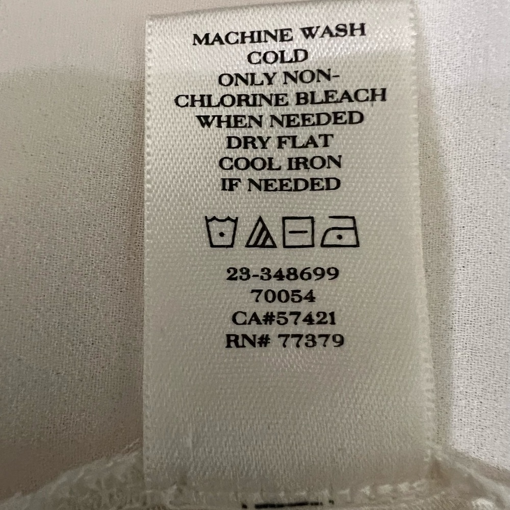 Ann Taylor Cream Blouse-Size XL - Picture 11 of 12
